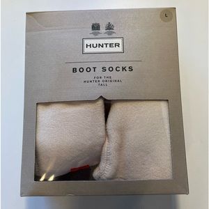 Cream Hunter Large Boot Socks Never Worn. Smoke free home.